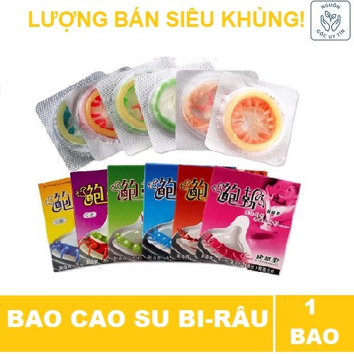 Bao cao su Gai Gân Bi Râu Runbo [CHÍNH HÃNG 100%], Bao cao su cho cảm giác lạ mà vẫn mượt mà, không để lỡ nhịp nào