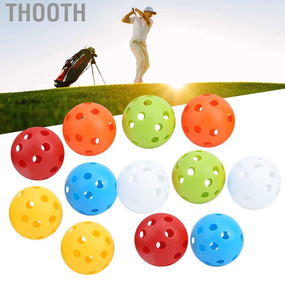 Bóng Golf Nhựa Rỗng 26 Lỗ 72mm Luyện Tập