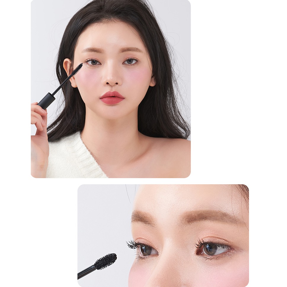 Mascara Siêu Dày Và Cong Karadium On The Top Fiber Mascara (Đen) #Volume Dày mi