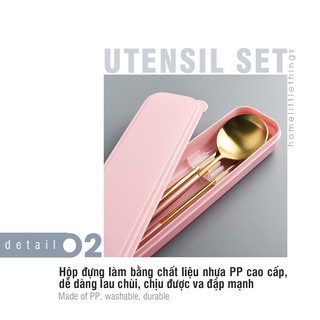Bộ muỗng đũa inox cao cấp