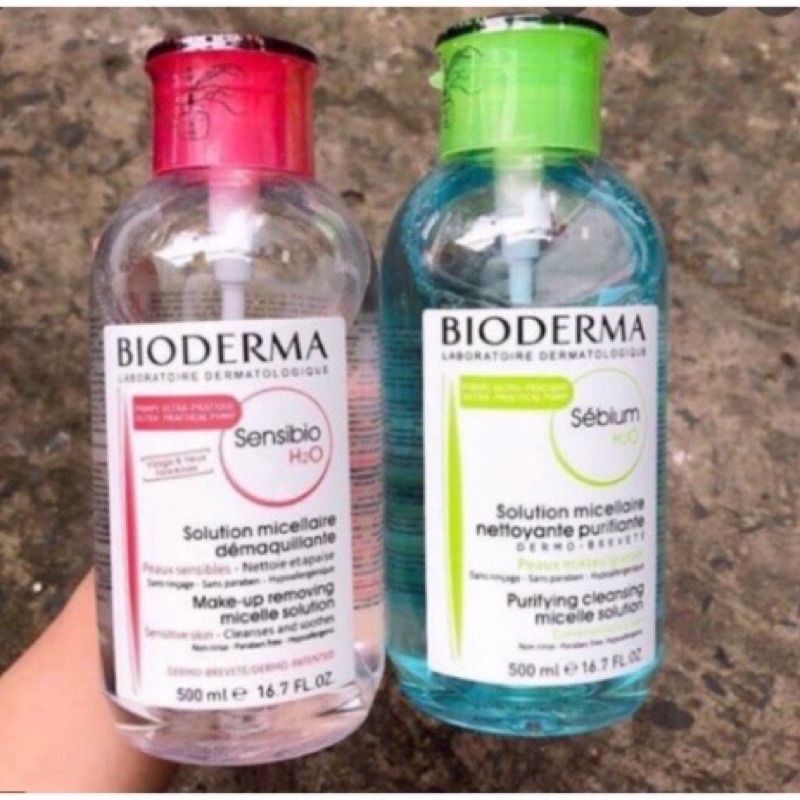 Tẩy trang không cồn DIODRMA của Pháp chai 500ml | BigBuy360 - bigbuy360.vn