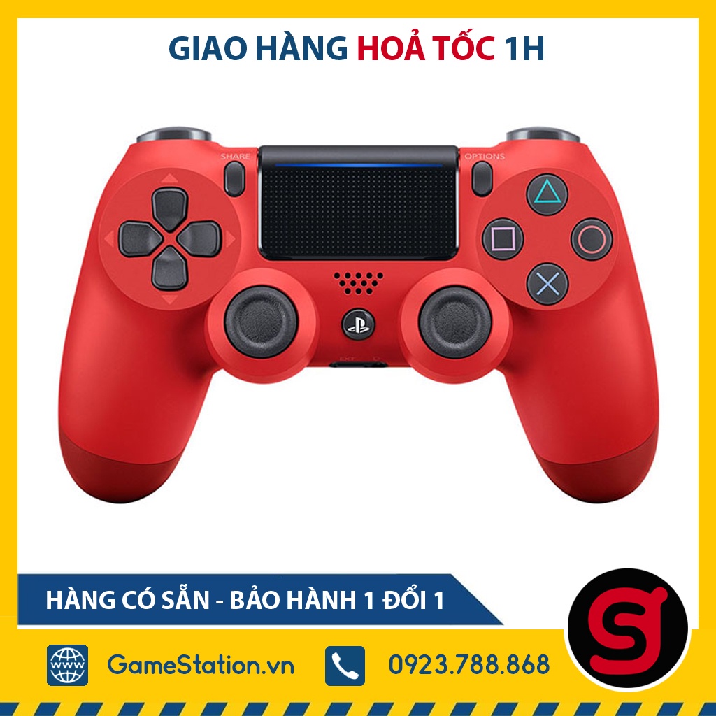 [Freeship toàn quốc từ 50k] Tay Cầm PS4 Pro Chính Hãng - Màu Đỏ