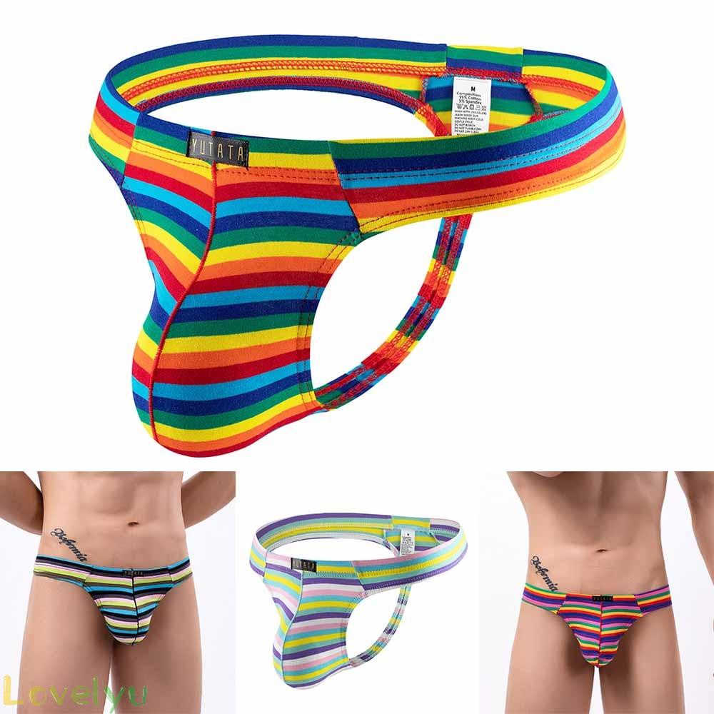 【LOVELYU】Briefs Shorts Trunks Underpants Underwear All Seasons Bikini Breathable【Good Quality】