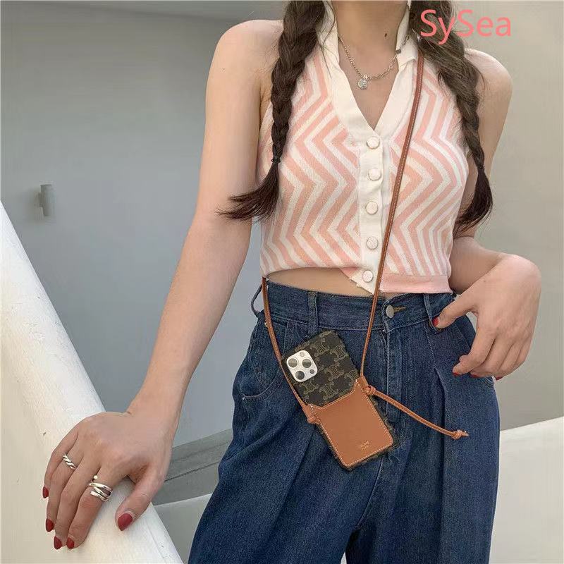 Áo cổ yếm chữ V phối sọc hở lưng thời trang dành cho nữ