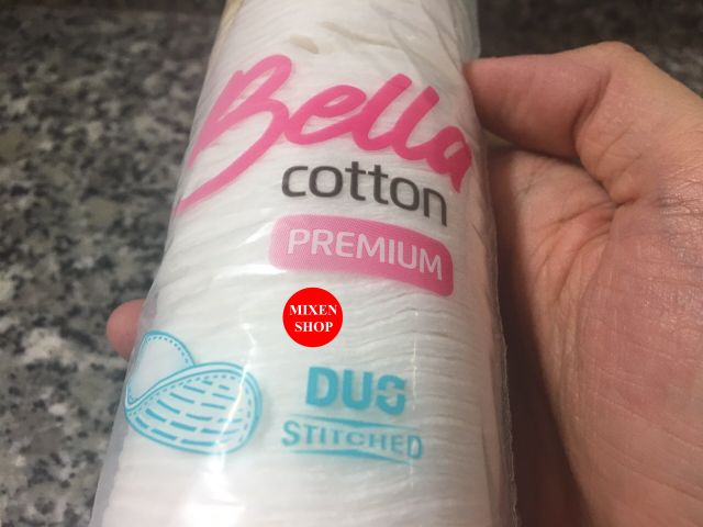 {Chính hãng - Ảnh thật} Bông tẩy Bella Duo Cotton Premium - 120 miếng của Hà Lan