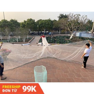 Lưới kéo - lưới vét ao - lưới quét tôm, tép, cá - cao 2m dài 10m-loại 1