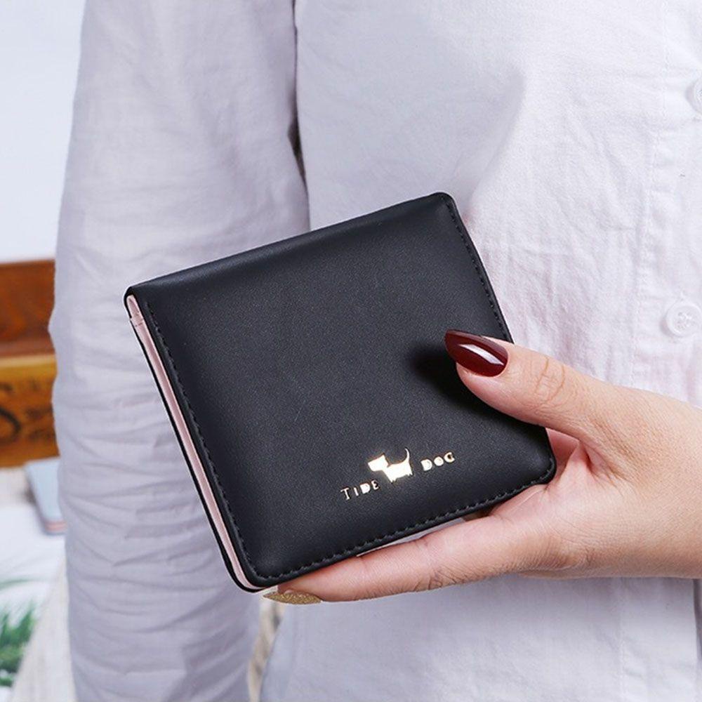 Ví Ngắn Gấp Đôi Thời Trang Xinh Xắn Dành Cho Nữ