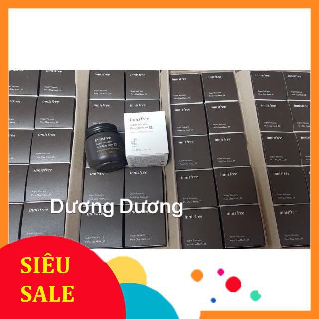 Gói Mặt Nạ Đất Sét Innisfree Super Volcanic Pore Clay Mask 2X