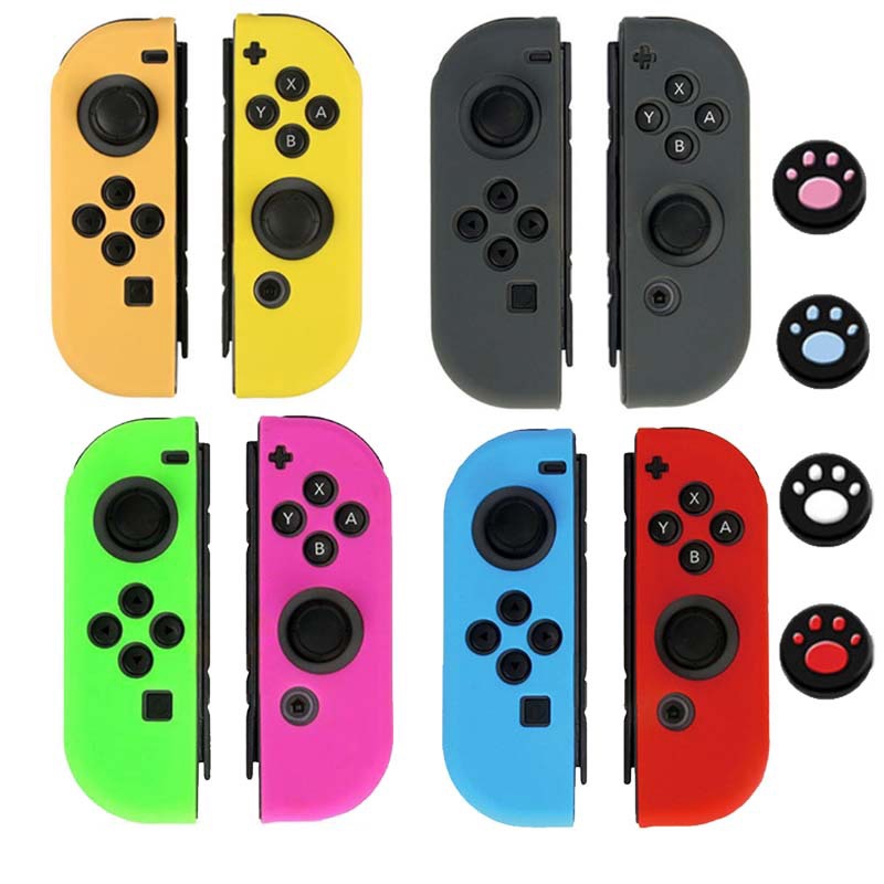 Vỏ Bọc Silicon Bảo Vệ Tay Cầm Chơi Game Nintendo Switch /Switch OLED Joy-Con Cover | BigBuy360 - bigbuy360.vn