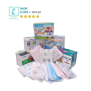 Combo 4 hộp khẩu trang y tế trẻ em Ami Kids - An toàn cho bé