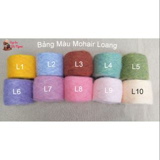 Bảng Màu Mohair Loang