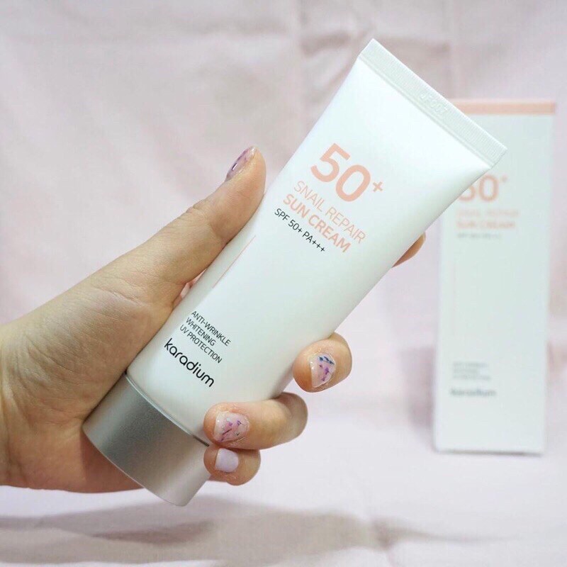 KEM CHỐNG NẮNG KARADIUM SNAIL REPAIR SUN CREAM SPF 50+ PA+++ 🌤