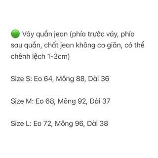 JANET STUDIO • Váy quần jean wax