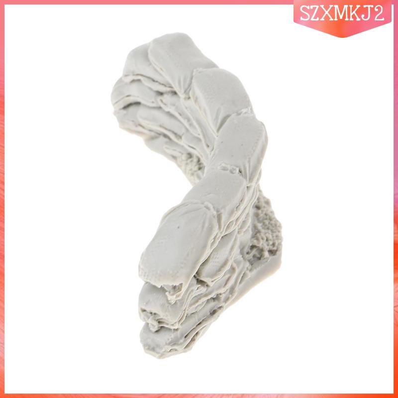 Mô Hình Tường Phong Cảnh 7.5x2.5cm DIY Bằng Nhựa Resin Không Sơn 1: 35