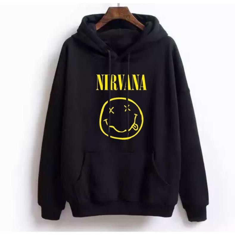 Áo Nirvana Hoodie Jacket with unisex siêu hot