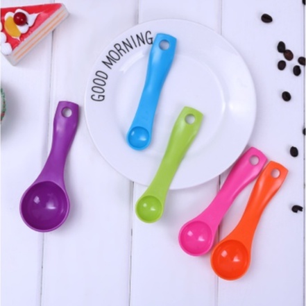 [❌GIÁ SỈ❌] Bộ 5 thìa đong, muỗng đong nhà bếp 5 món, thìa đo lường, định lượng bằng nhựa an toàn 2460