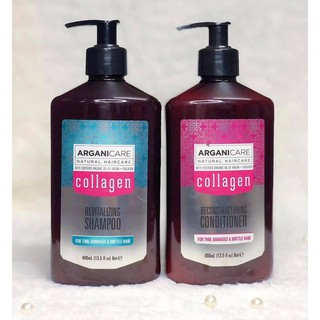 Cặp gội xả ARGANICARE COLLAGEN