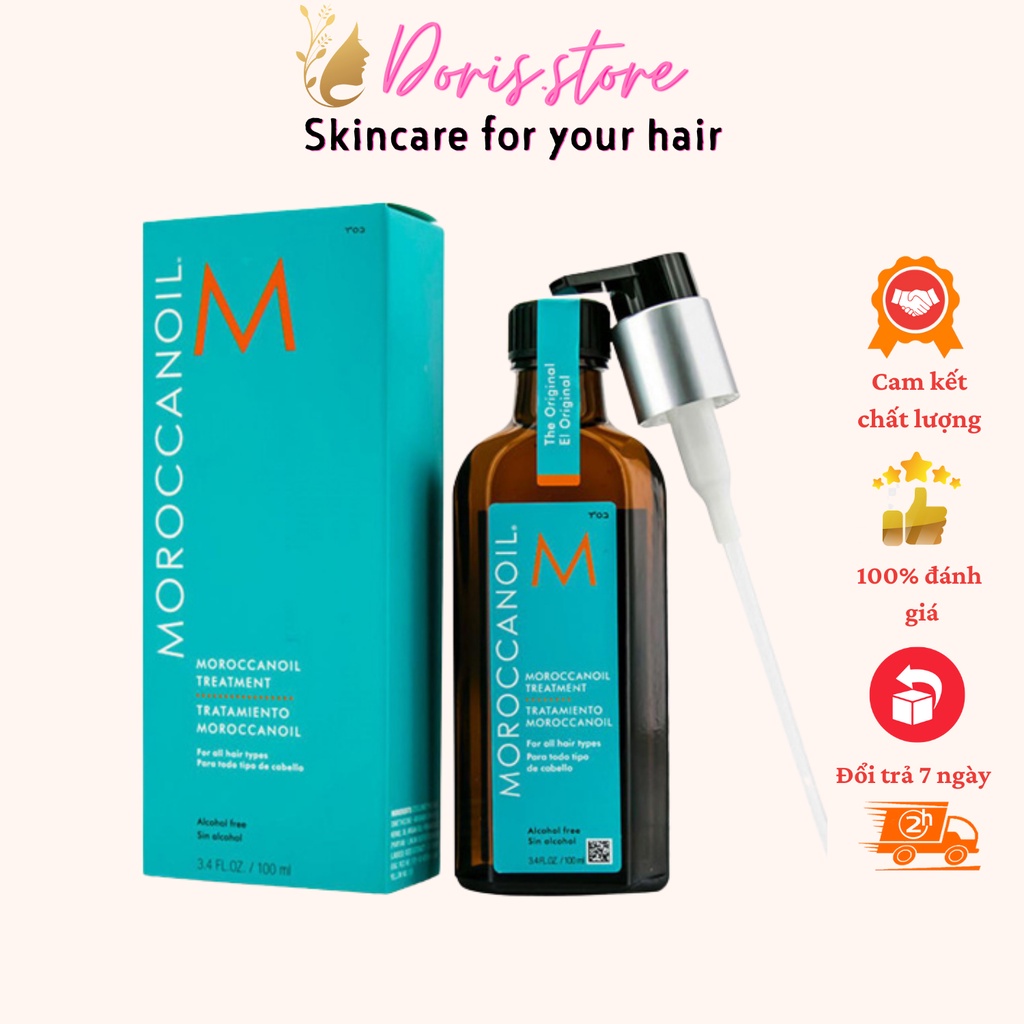 Tinh Dầu Dưỡng Tóc Moroccanoil 100ml Chính hãng ( Set Limited)