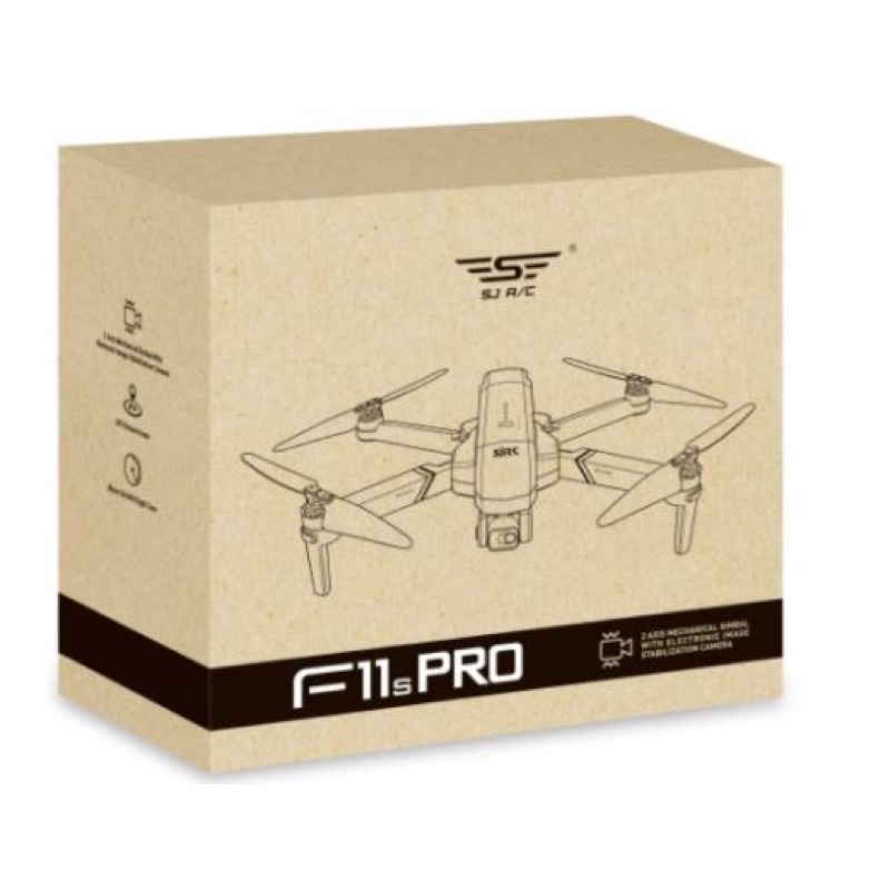 Flycam SJRC F11S 2.5K pro - F11 4k pro , F11S 4K Pro 2021 hay gọi F11s 3km - Gimbal 2 trục EIS - BH 3 tháng