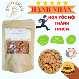 Hạnh nhân sấy Gentleman nguyên vị thơm giòn, Giảm cân, Ăn Kiêng, Keto - Nhập khẩu Mỹ