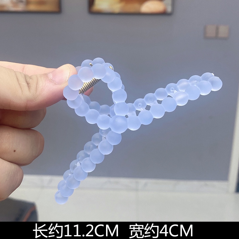 Kẹp tóc răng cá mập thiết kế đơn giản mới thời trang theo phong cách Hàn Quốc cho nữ 2021