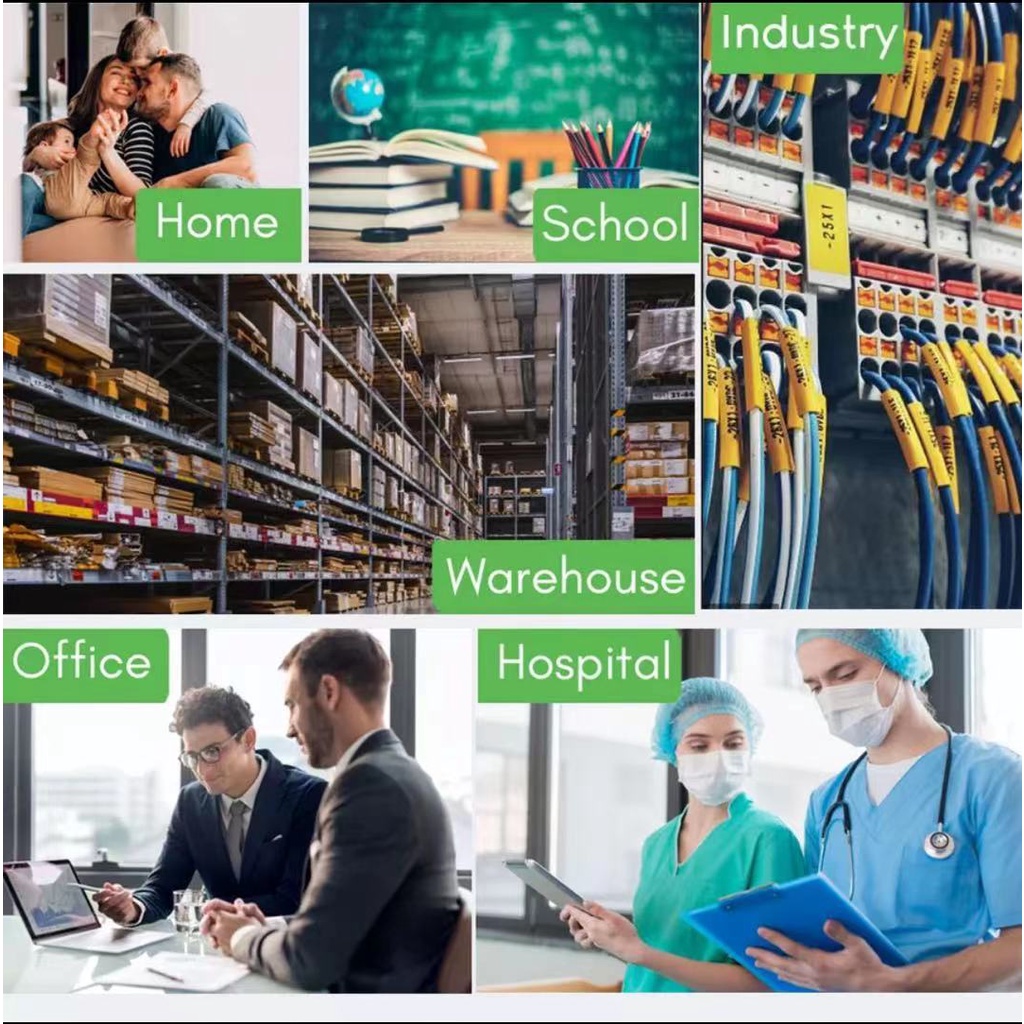 Băng dính linh hoạt cho máy bay Brother P-Touch TZ TZe 9mm/12mm/18mm