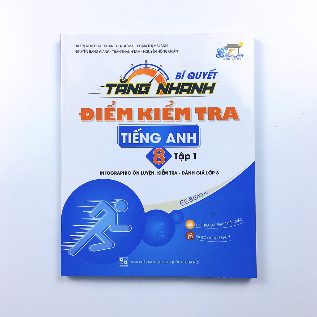 Sách Bí quyết Tăng nhanh Điểm kiểm tra Tiếng Anh 8 Tập 1