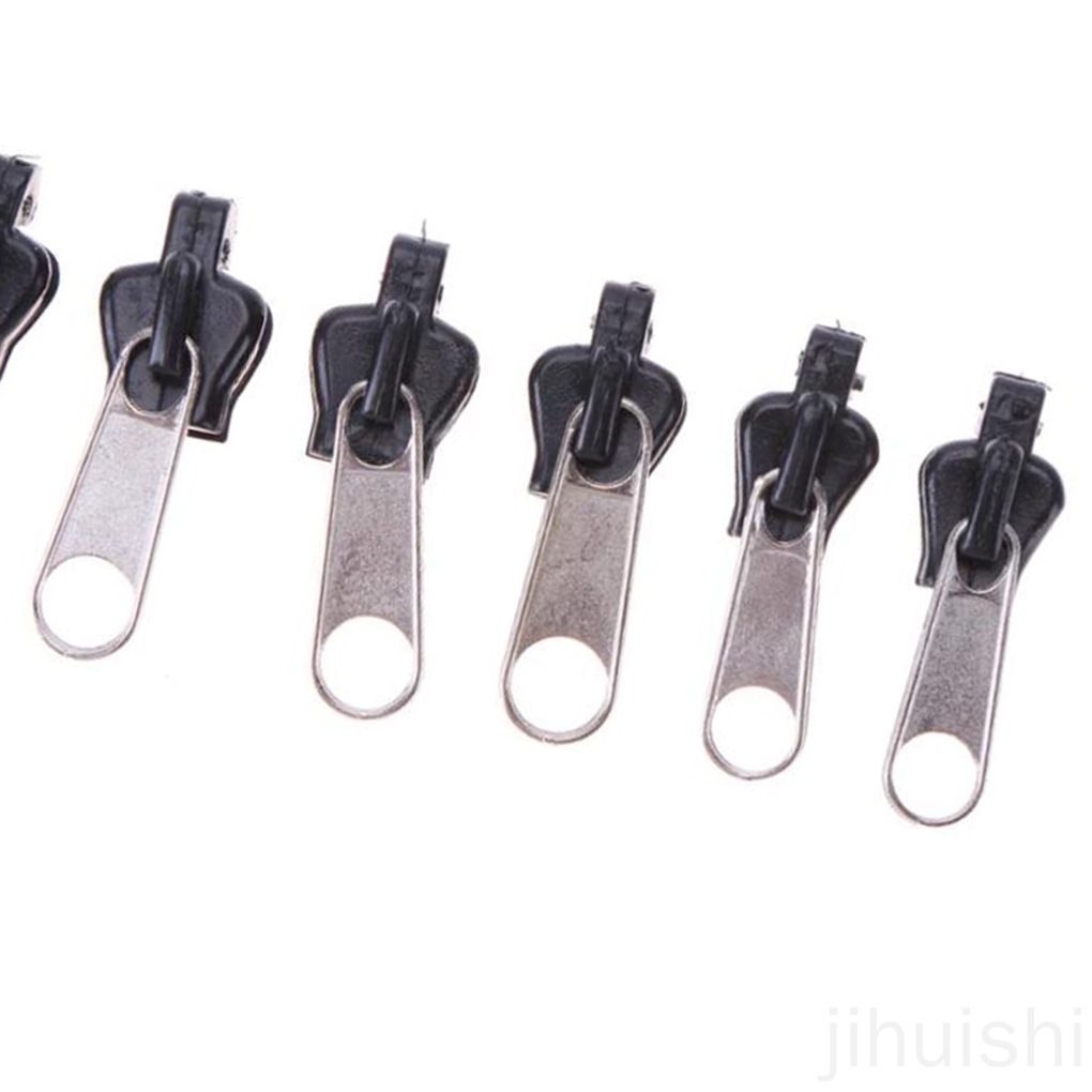 Set 6 đầu khóa kéo thay thế DIY tiện lợi dành cho dây kéo quần áo