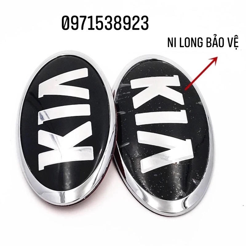 Biểu Tượng Logo Dán Truớc Sau Xe KIA hàng cao cấp nhiều kích thước