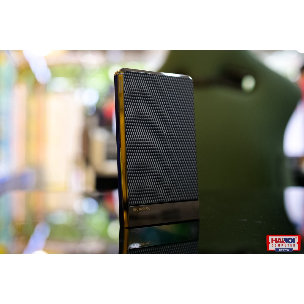 Ổ cứng di động SILICON POWER Diamond D30 Black, 2.5 inch (USB 3.1 Gen1/USB 3.0) - Bảo hành 3 năm