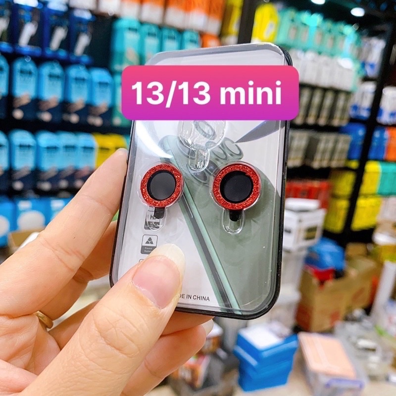 Bộ miếng dán nhũ bảo vệ camera cho iPhone 11/12/12mini/13/13mini