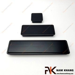 Tay nắm âm tủ đen mờ NK237-D ( Màu Đen Mờ)