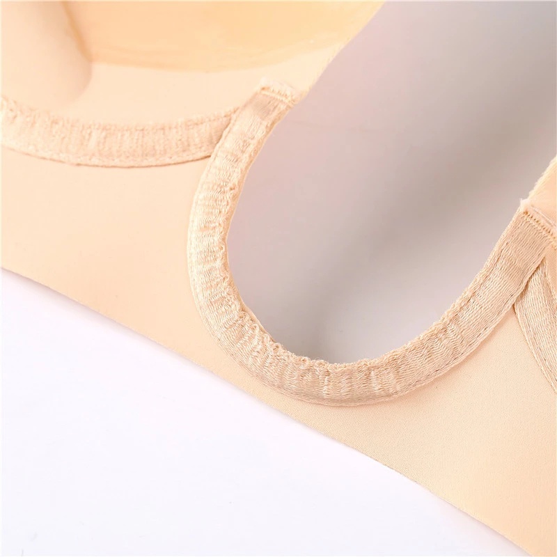 Áo lót nâng ngực AIJOLEN cổ chữ U khoét sâu hở lưng bằng silicon quyến rũ cho nữ