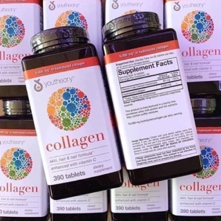 Viên uống làm đep, lão hóa da collagen youtheory 390v của mỹ