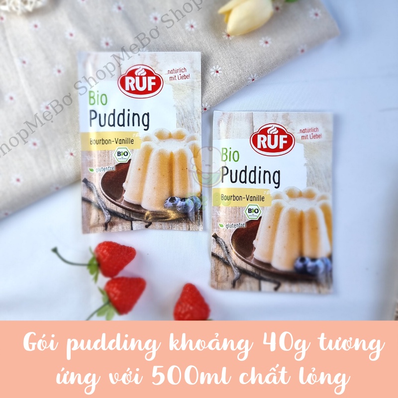 [BYODO/RUF] BỘT PUDDING HỮU CƠ 26g