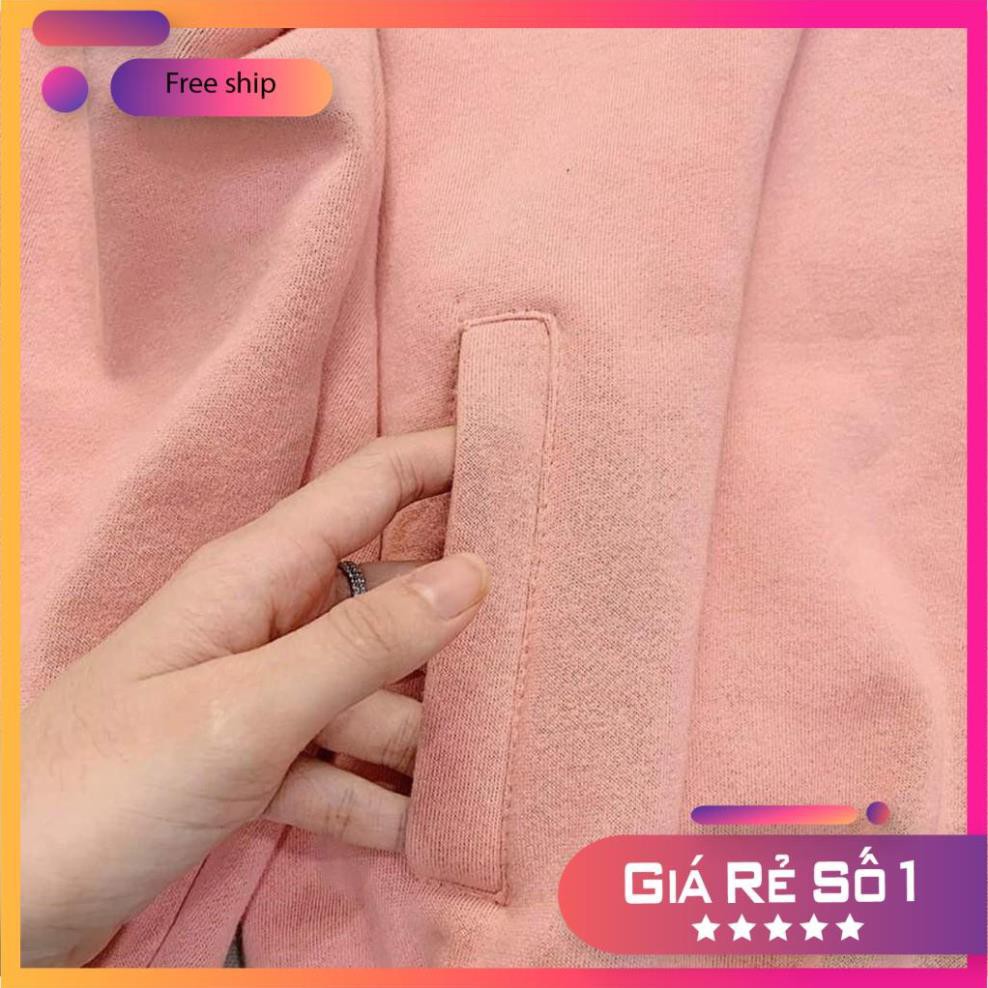 [ÁO KHOÁC NỮ,NAM] [Ảnh Thật]Áo khoác trơn cánh dơi có khoen, dây rút Freesize Dưới 65KG AK49 | BigBuy360 - bigbuy360.vn