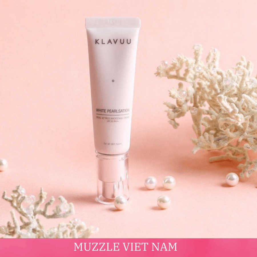 [Tặng Mặt Nạ Trị Giá 25k] Kem Lót Đa Chức Năng "5 In 1" Klavuu White Pearlsation Ideal Actress Backstage Cream | BigBuy360 - bigbuy360.vn