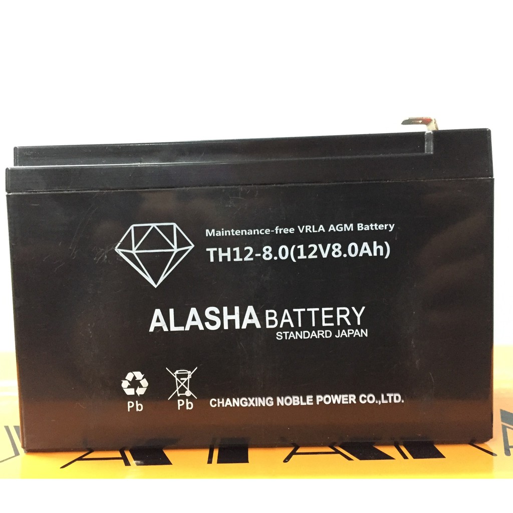 ẮC QUY xe đạp điện, bình bơm sử dụng công nghệ NHẬT BẢN ALASHA BATTERY