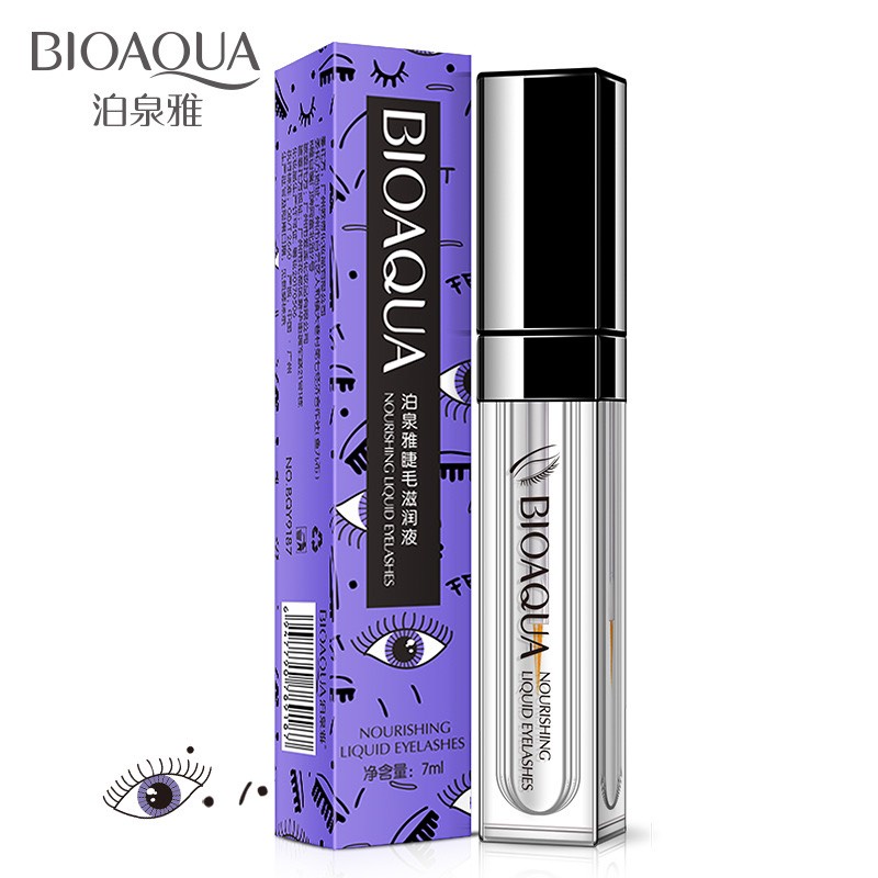 Serum mascara dưỡng mi dài và dày Bioaqua Nourishing Liquid Eyelash 7ml hàng nội địa Trung