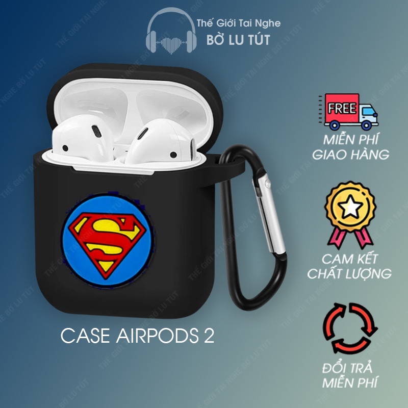 Vỏ ốp đựng case Airpod 2 Pro bảo vệ tai nghe bluetooth không dây Airpods 2 chống va đập nhiều mẫu cute đẽ thương