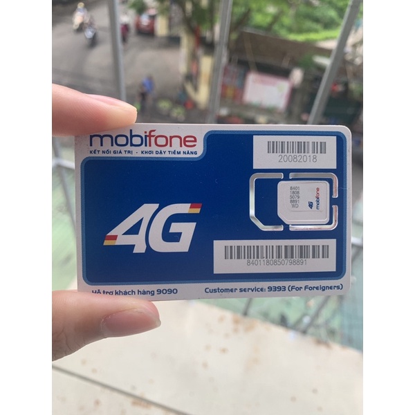 Sim mobifone 4G đầu số mới tốc độ cao đăng ký được c120