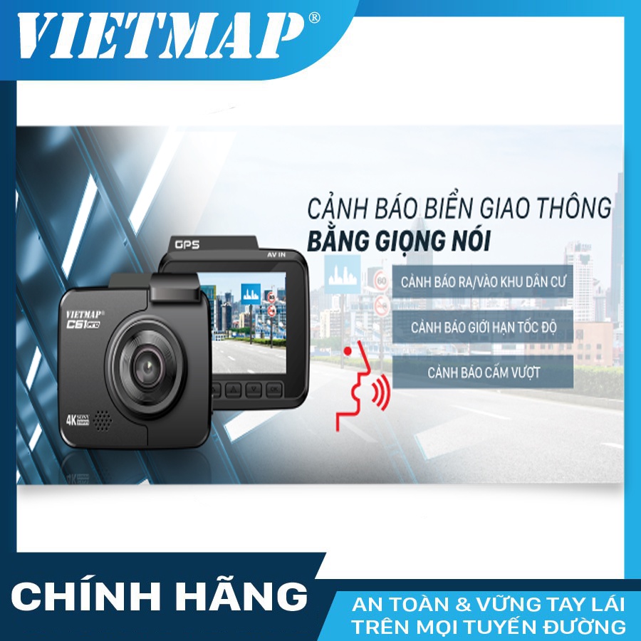 Camera hành trình VIETMAP C61 PRO NEW 2022