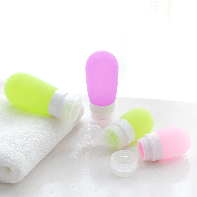 Bộ chai chiết mỹ phẩm du lịch bằng Silicone tiện lợi