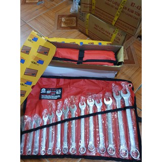 [TOP 1 SHOPEE] Bộ cờ lê vòng miệng 14 chi tiết YETI 24-32 Bộ đầy đủ nguyên hộp nguyên tem