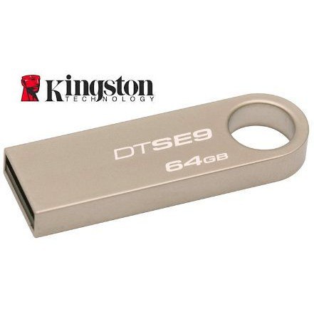 Usb kingstom 64G se9 DTSE9 2.0, thiết kế nhỏ gọn, vỏ kim loại chống nước