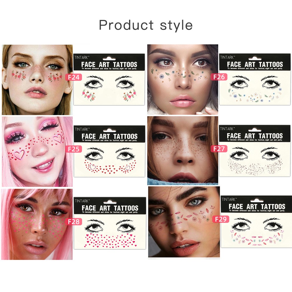 [Hàng mới về] Miếng Dán Tàn Nhang Tạm Thời Xinh Đẹp Chất Lượng Cao | BigBuy360 - bigbuy360.vn