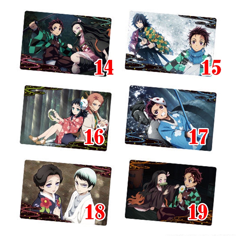 Thẻ Wafer Thanh Gươm Diệt Quỷ 1 Chính Hãng BANDAI