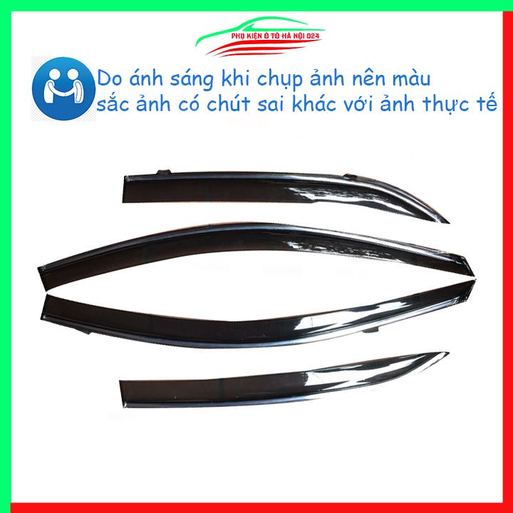 Vè che mưa cho xe ô tô Altis 2014-2020 chỉ mạ