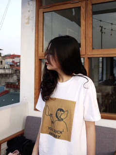 Áo phông hình  ( ẢNH THẬT SHOP CHỤP )