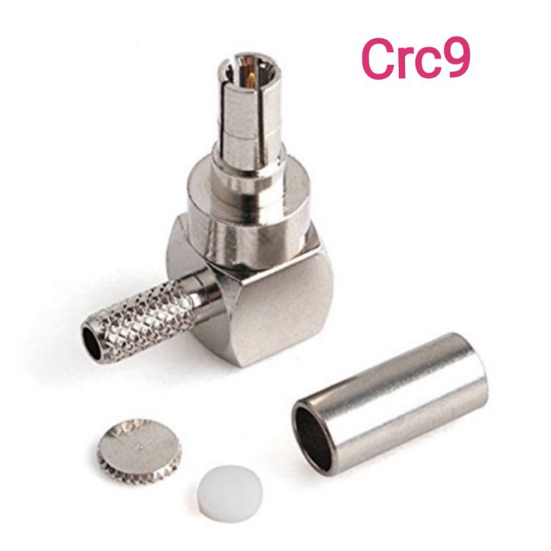 Đầu cắm cổng anten TS9 Crc9 nối dây cáp đồng trục RG174 rg316